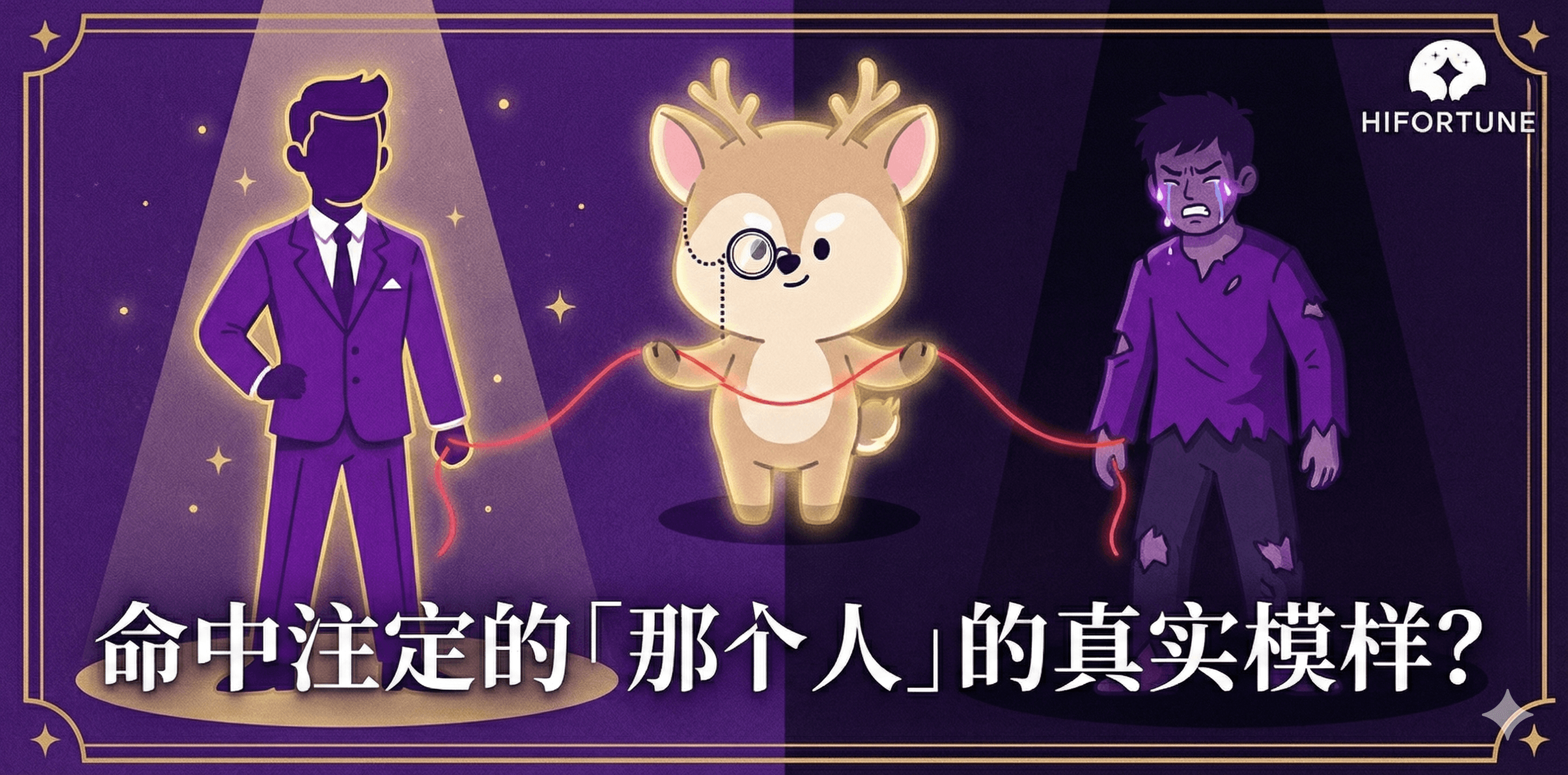 🦌 命中注定的「那个人」的真实模样?