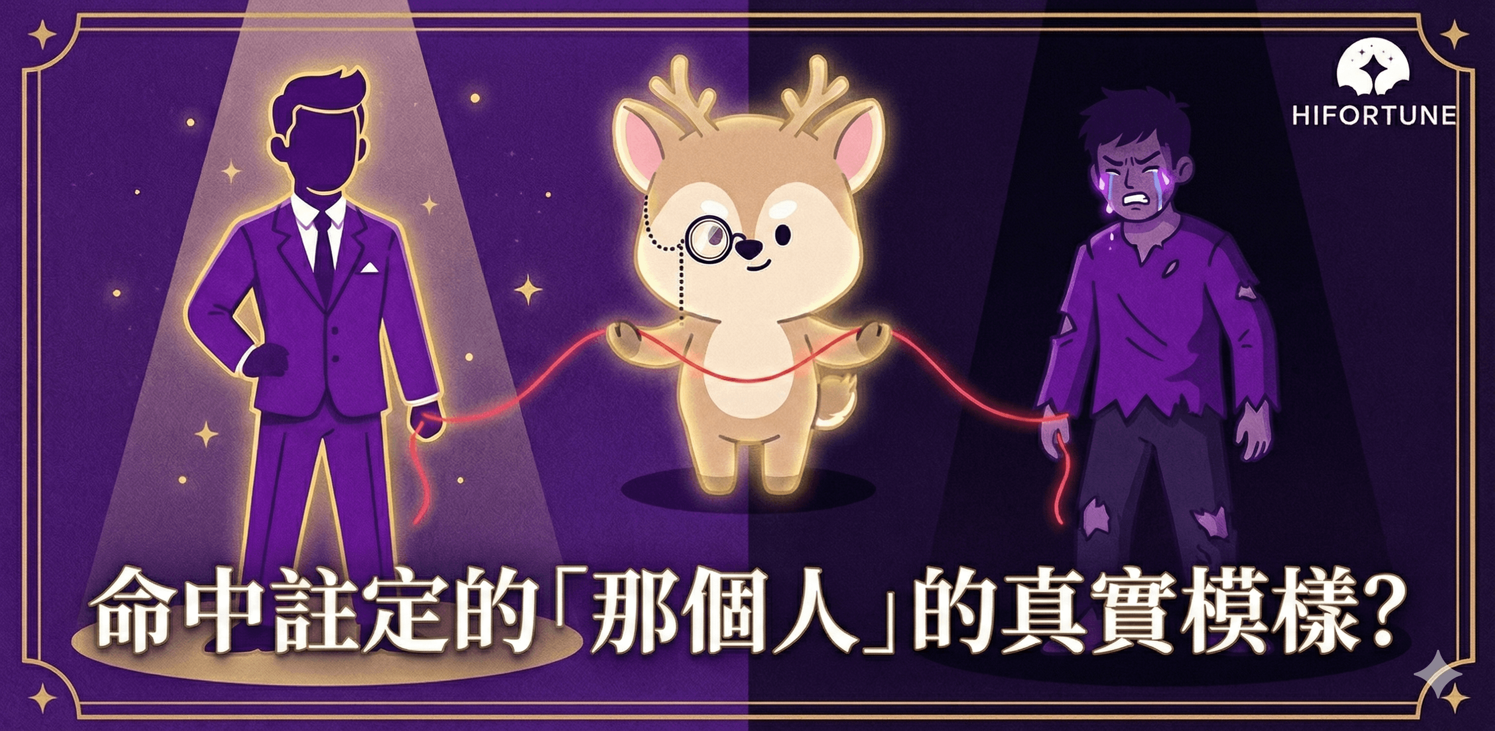 🦌 命中註定的「那個人」的真實模樣?